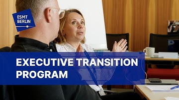 Executive Transition Program | ESMT Berlin
