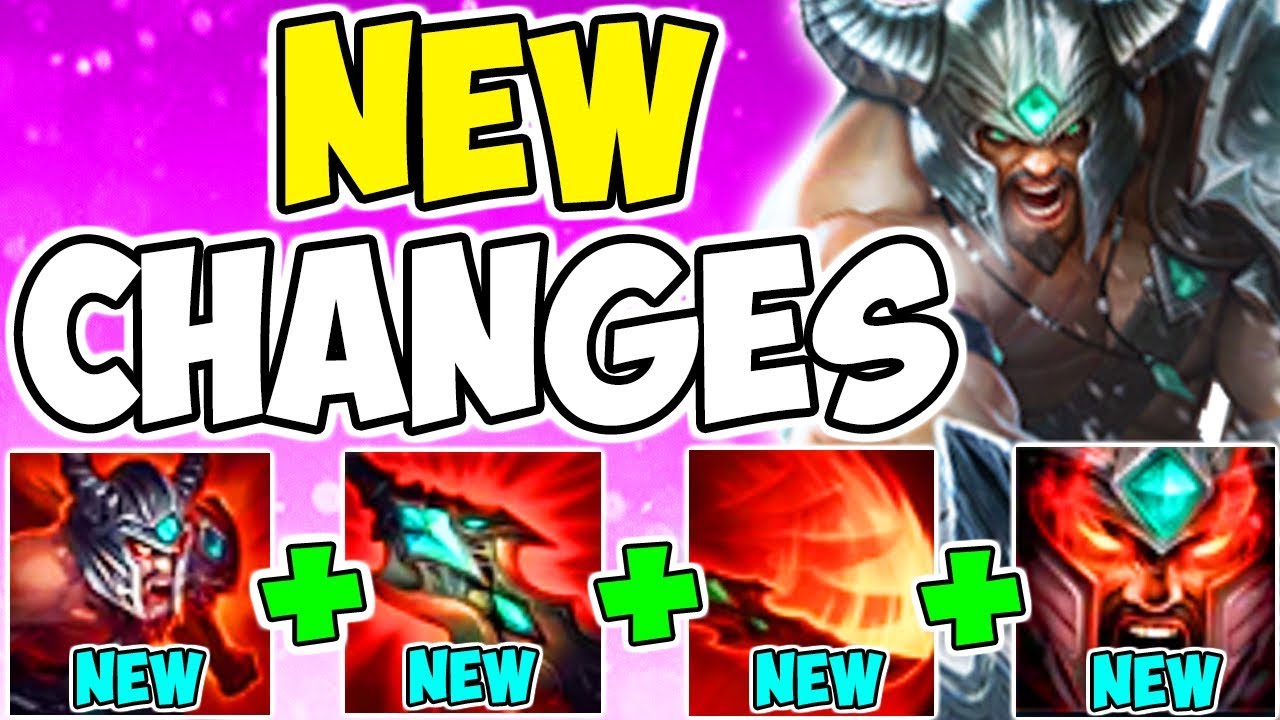 NEW TRYNDAMERE VFX REWORK EVERYTHING CHANGED!! Insane Cooldown Crit ...