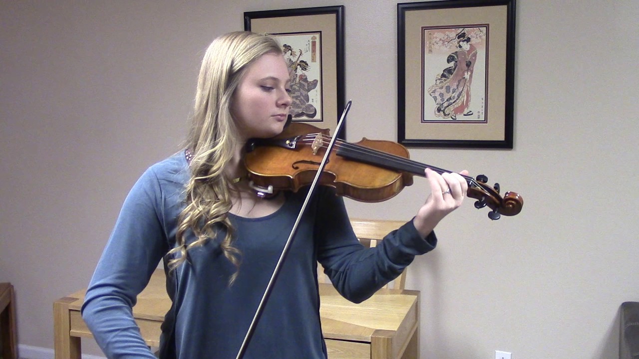 Bach Double Solo Kristen Barrett