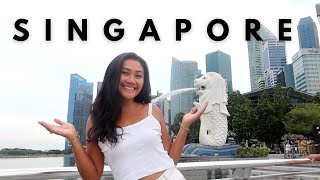 SINGAPORE travel vlog! 🇸🇬