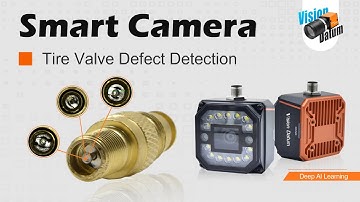 ✨Why Are Automakers Using AI Smart Cameras on Production Lines? — Tire Valve Defect Detection