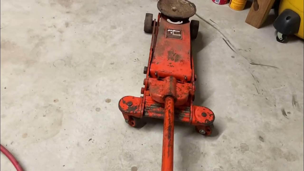 Hein-Werner WS 1 1/2 Ton Hydraulic Service Jack Restoration (Part 7 of