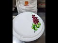 Large Circle Decoration Painting Process Learning to Paint from Scratch
