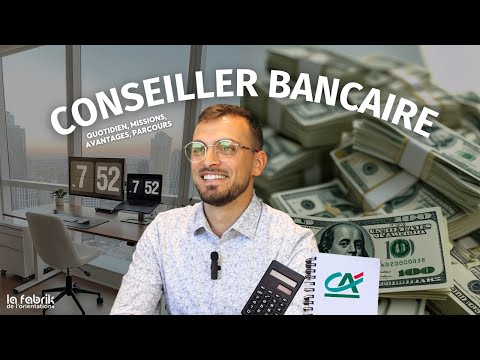 Miniature de la vidéo LE MÉTIER DE CONSEILLER BANCAIRE (missions, quotidien, parcours ...)