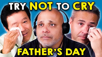 Dads Try Not To Cry Challenge - Father