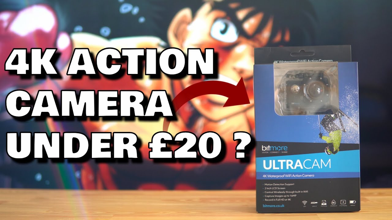 I bought the CHEAPEST 4K action camera I could find Bitmore Ultracam