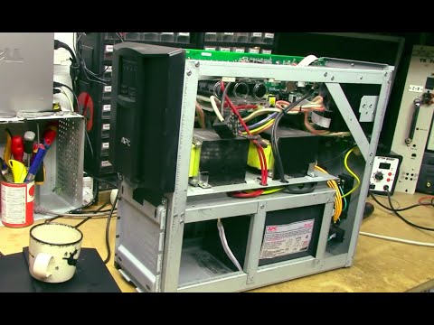 Trash-picked APC Smart-UPS 2200 battery removal & hacks Trash-picked APC Smart-UPS 2200 battery removal & hacks