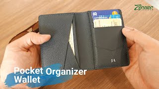 Handmade Pocket Organizer Wallet I DIY ví đựng thẻ thủ công