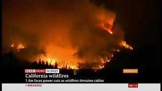 California faces huge power cuts as wildfires rage:
https://www.bbc.co.uk/news/world-us-canada-50216280 part of the
"weather events (usually extreme) 2018+" ...