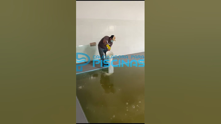 Tratamiento de Piscina Semi Olímpica con agua de pozo! Espectacular!