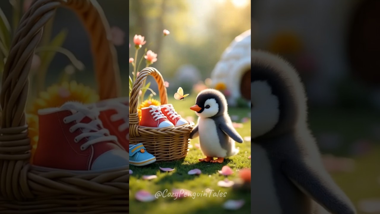 👟🐧Tiny Penguin Mumble’s Sneaker Chaos