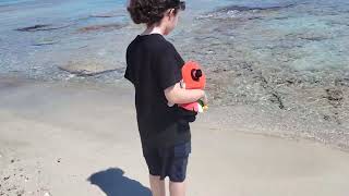 Beautiful clear sea in Cala Millor, Majorca April 2026