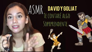 ASMR HABLANDO MUCHO LA HISTORIA DE DAVID Y GOLIAT screenshot 4