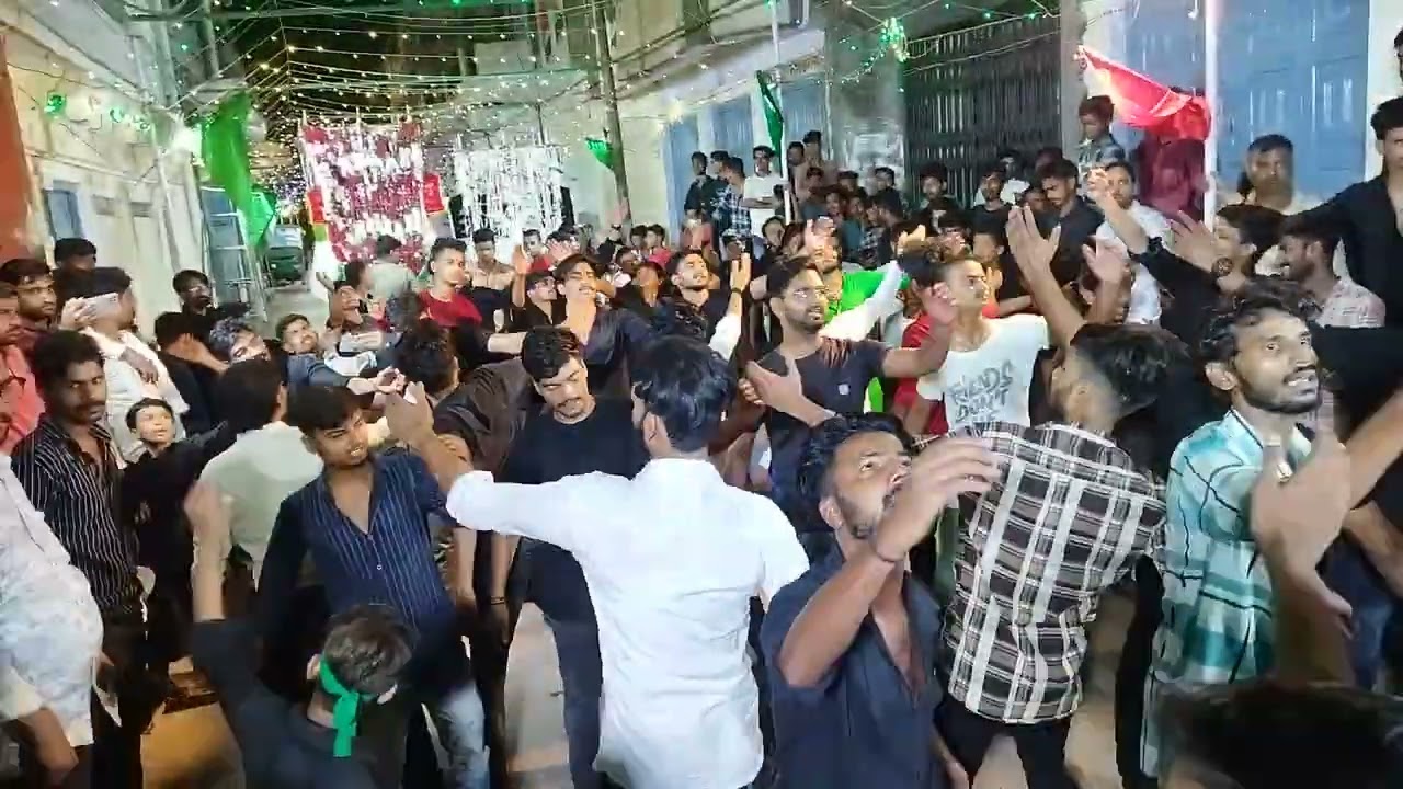 7 Muharram Anjuman new kazi Mandi teddy bajar noha matam Gazipur