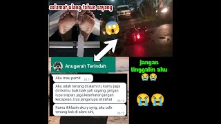 Chat WA sedih😭  jangan tinggalkan aku..