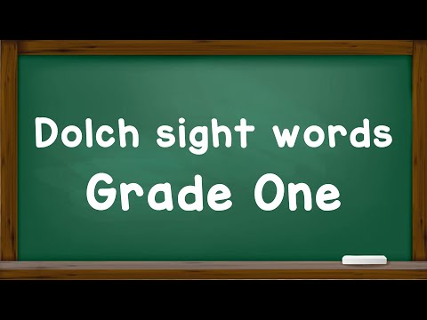 Video: Ano ang layunin ng Dolch sight words?