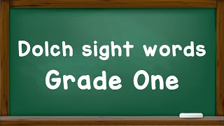How to read Dolch sight words for Grade 1 | Fabulous Knowledge