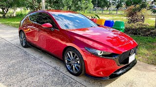 New Mazda 3 สีแดง Soul Red Crystal