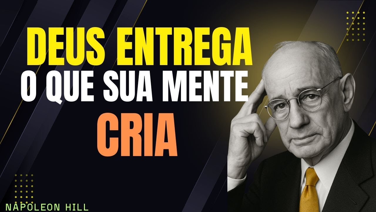 DEUS NÃO ENTREGA O QUE VOCÊ MERECE, MAS O QUE SUA MENTE CRIA ATRAVES DO UNIVERSO I NAPOLEON HILL