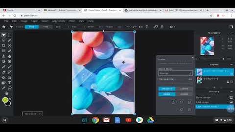 Plixlr blending tools