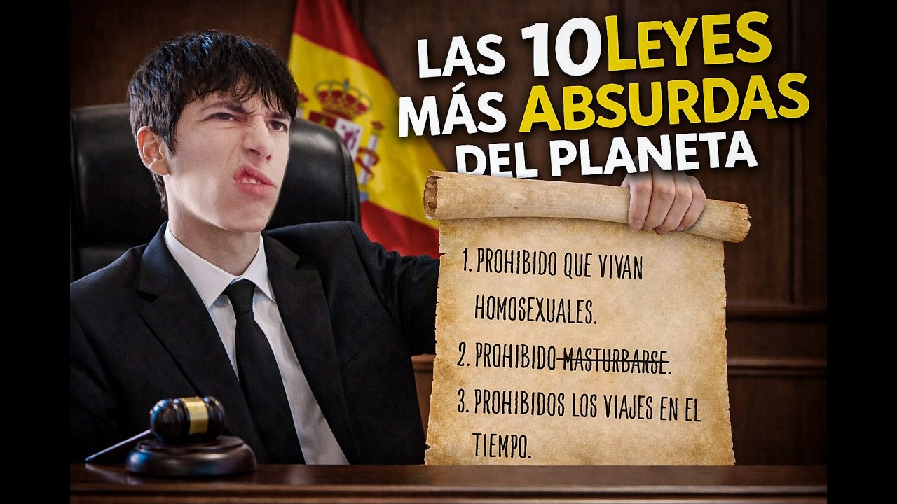 Las 10 leyes más absurdas del mundo - YouTube