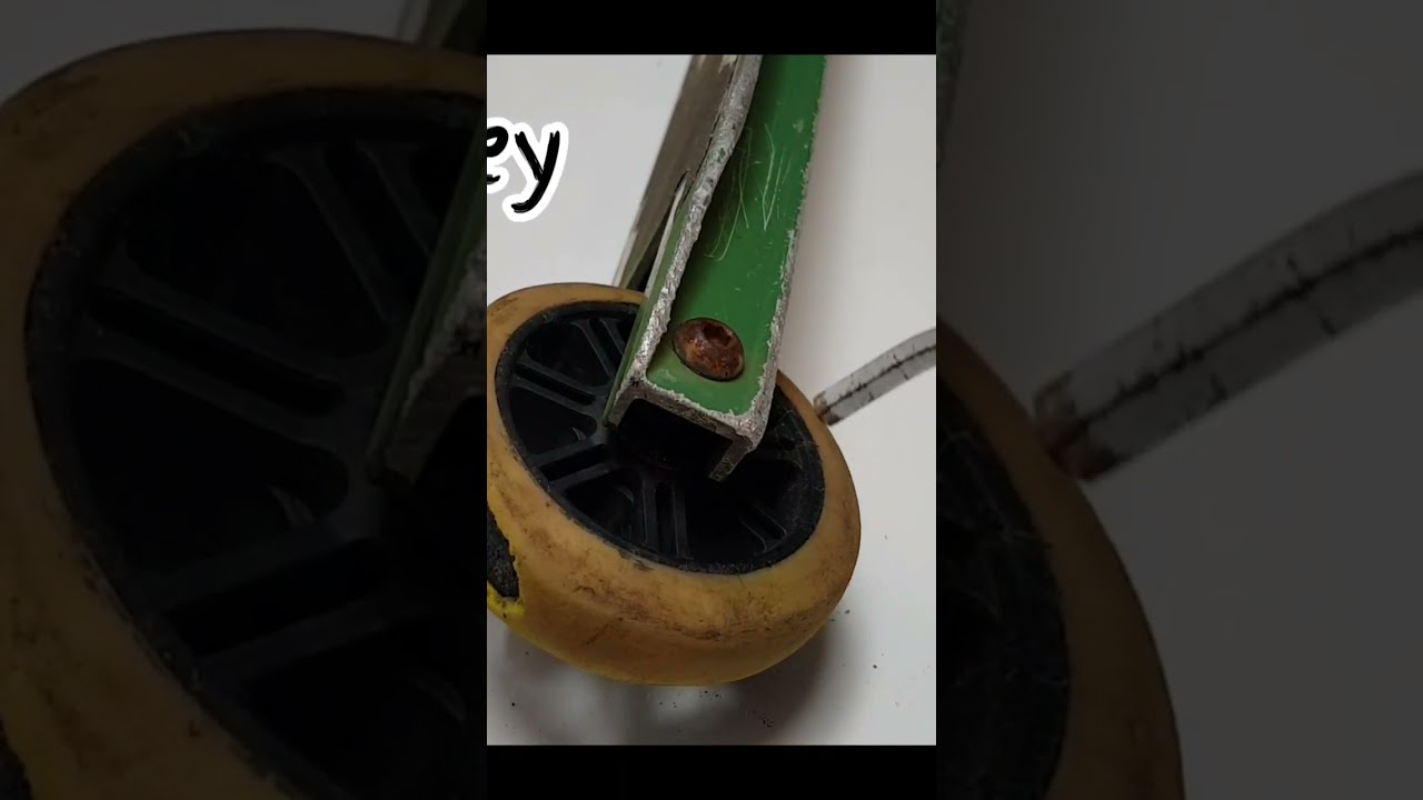 Stunt Scooter wheels removing and new installation 