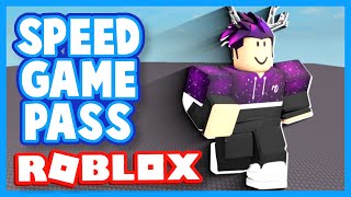 How To Make A Speed Gamepass In Roblox Studio Youtube - roblox speed gamepass image