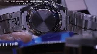 PAGANI DESIGN New Quartz SEIKO VK63 Movement PD1727