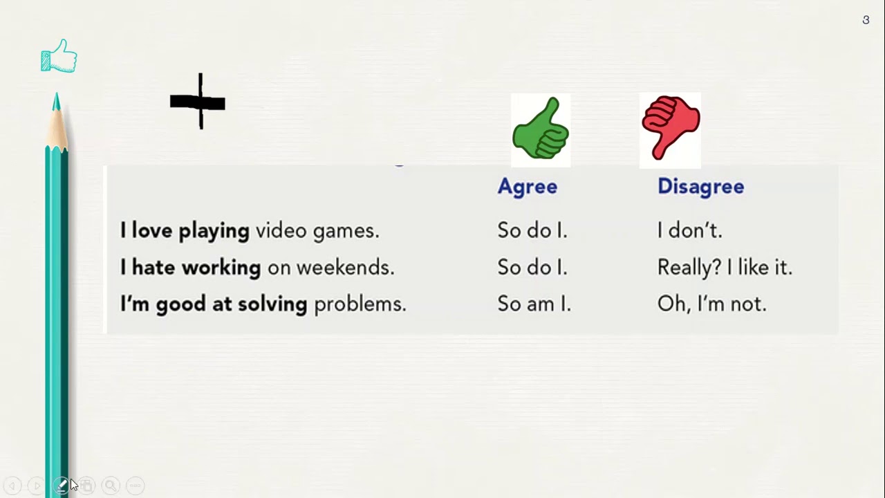 Gerunds and clauses with because video