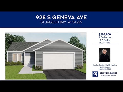 928 S Geneva Ave, Sturgeon Bay, WI home video tour