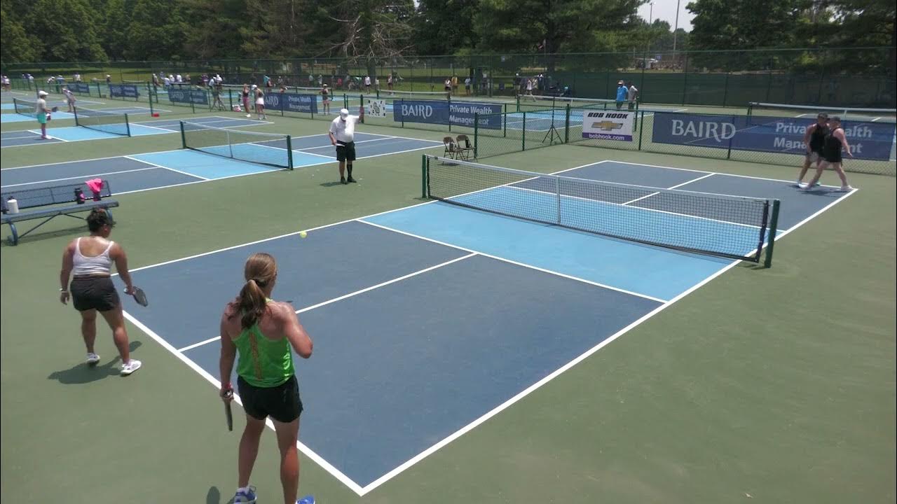 2023 Baird Bourbon Cup Sat Court 1 Match 6 Womens Doubles YouTube
