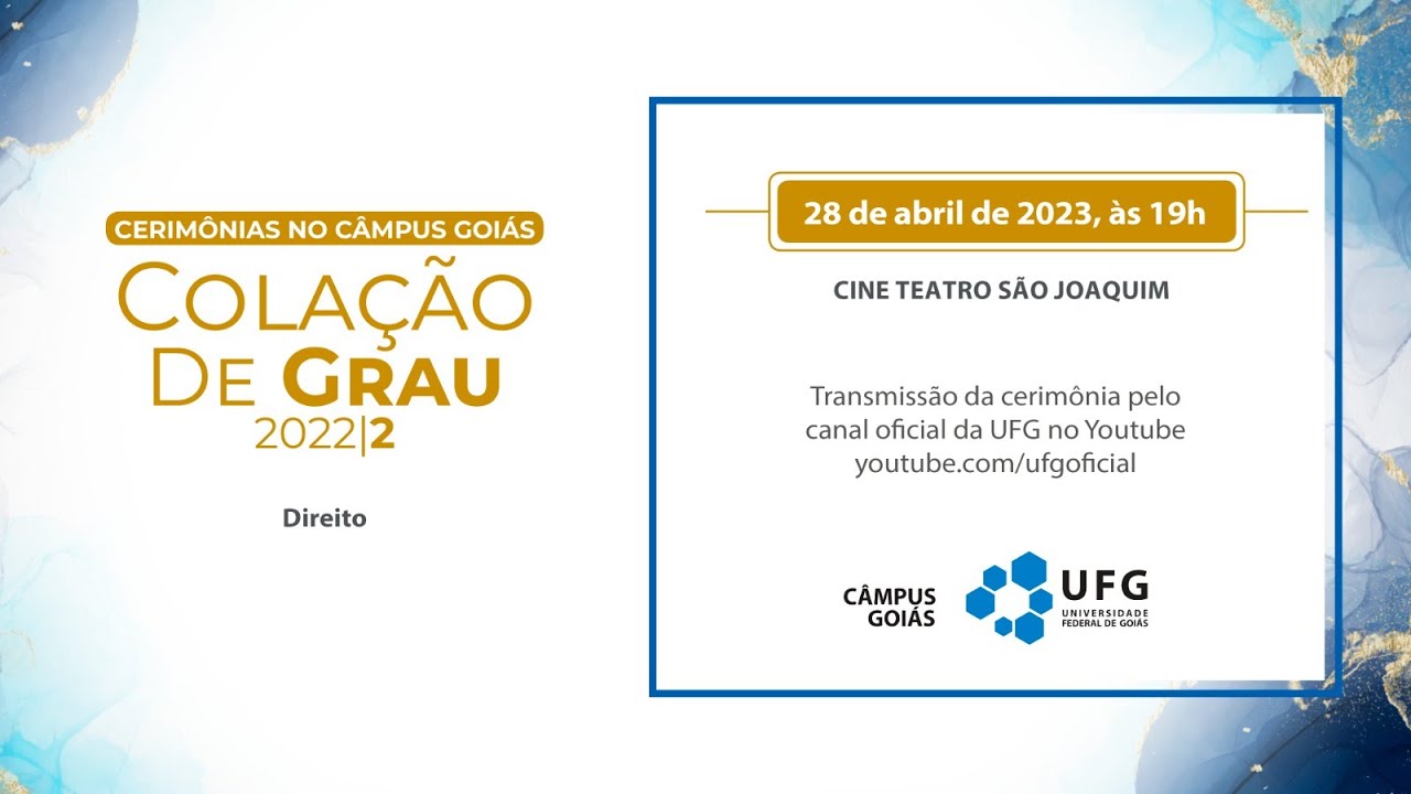 Colação de grau Direito UFMG - 2021/1 - 23/09/2021 11h 