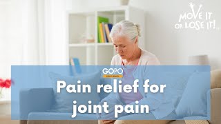 Pain relief for joint pain