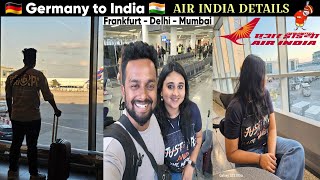 Frankfurt to Mumbai | 🛫 AIR INDIA detailed information | 12 hrs. journey