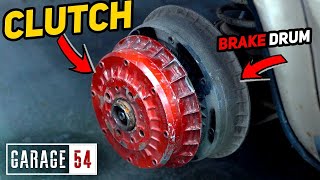 Centrifugal rear wheel clutches - full video w/ fixed image