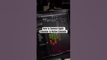 Connecting Apple Calendar to @Notion for Improved Content Planning and Productivity