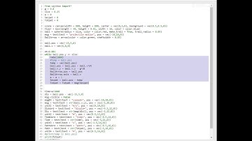 vpython入門程式-拋體運動