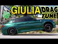 Forza horizon 5  alfa romeo giulia quadrifoglio drag tune