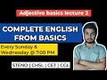 complete english grammar | adjective basics | adjective basics lect-2