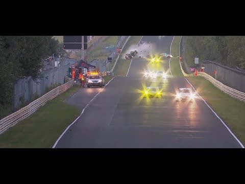 Terrible accidente de un argentino en las 24 horas de Nürburgring