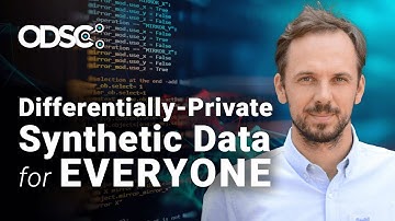 Differentially-Private Synthetic Data for Everyone with Dr. Michael Platzer