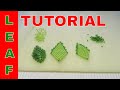 Bead Park Seed Beads Tutorial  Beaded Leaf