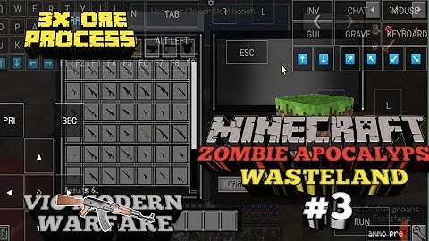 Zombie Apocalypse Modpacks | pojavlauncher for Android | Minecraft java | Minecraft mods | 3x Ore #3