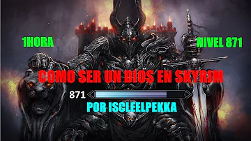 ¿Cuál es el nivel más alto que alguien ha alcanzado en Skyrim?