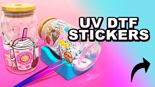 Personalized Cups: UV DTF vs STICKERS Which is the best option?