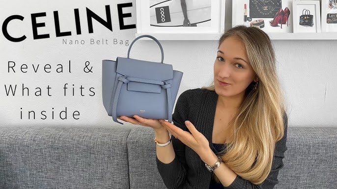 2020 Mini Bag Alert⚠️Celine Pico Belt Reveal, Size Comparison + What Fits?