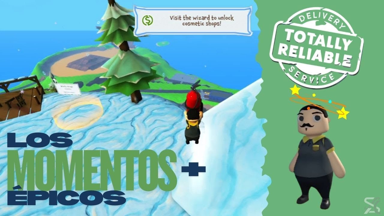 🤣 Fails y jugadas ÉPICAS en Totally Reliable Delivery Service 🚚💥