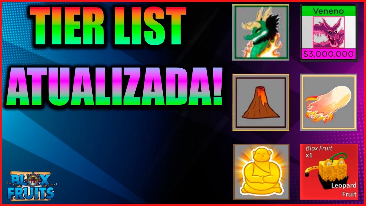 Tier List das Melhores Frutas de Blox Fruits (Atualizada)