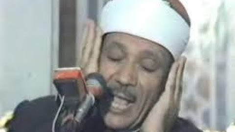 تلاوة مرئية رهيبة فاقت الخيال للشيخ عبد الباسط عبد الصمد خشوع رهيب يبكي القلوب