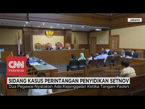 Tangis Perawat Saat Cerita Pasang Perban Setnov ; Sidang Perintangan Penyidikan Setya Novanto